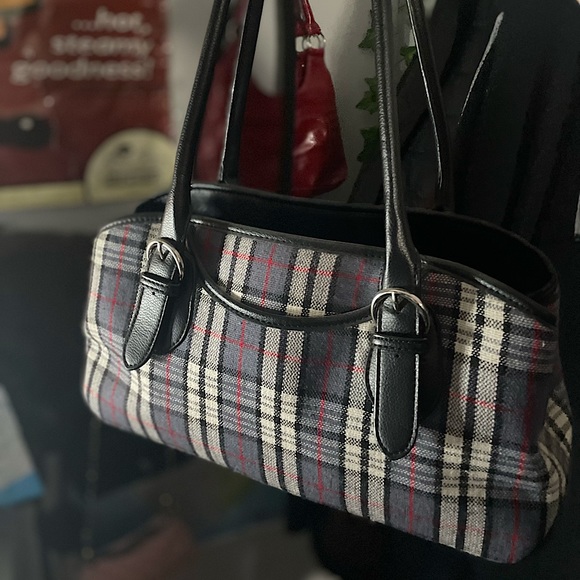 Plaid Mini Bag - Picture 1 of 3